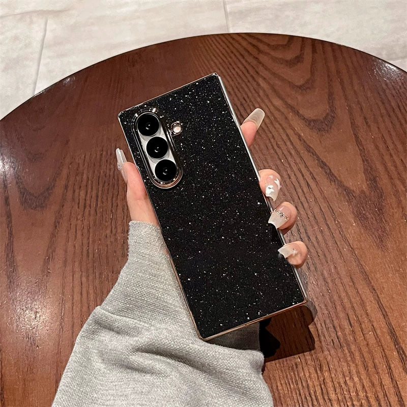 Luxury Glitter Sparkle Case for Samsung Galaxy Z Fold 7 / Z Fold 6 – Shiny Slim Protective Cover