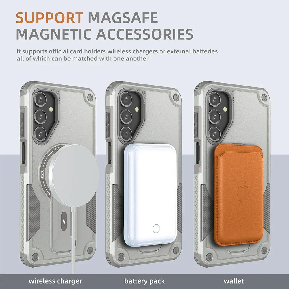MagSafe Stand Case for Samsung S24/S25 Ultra Plus