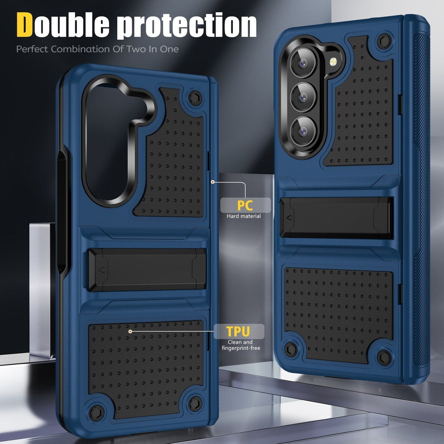 Anti-Dust Kickstand Case for Samsung Galaxy Z Fold