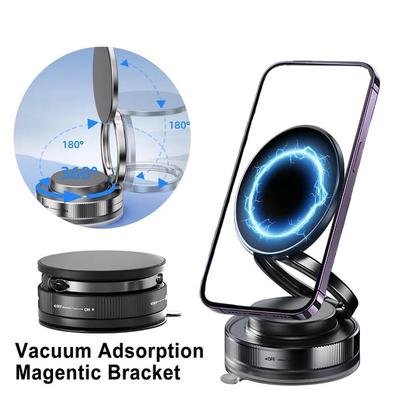 MagHold™ 360° Vacuum Magnetic Phone Mount – Car & Home Use