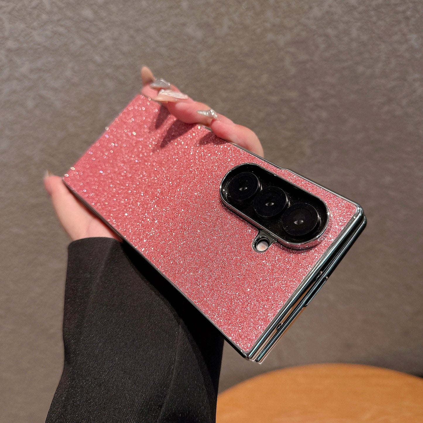 Luxury Glitter Sparkle Case for Samsung Galaxy Z Fold 7 / Z Fold 6 – Shiny Slim Protective Cover