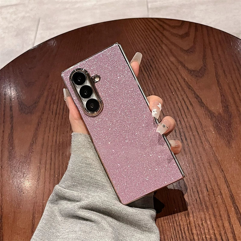 Luxury Glitter Sparkle Case for Samsung Galaxy Z Fold 7 / Z Fold 6 – Shiny Slim Protective Cover