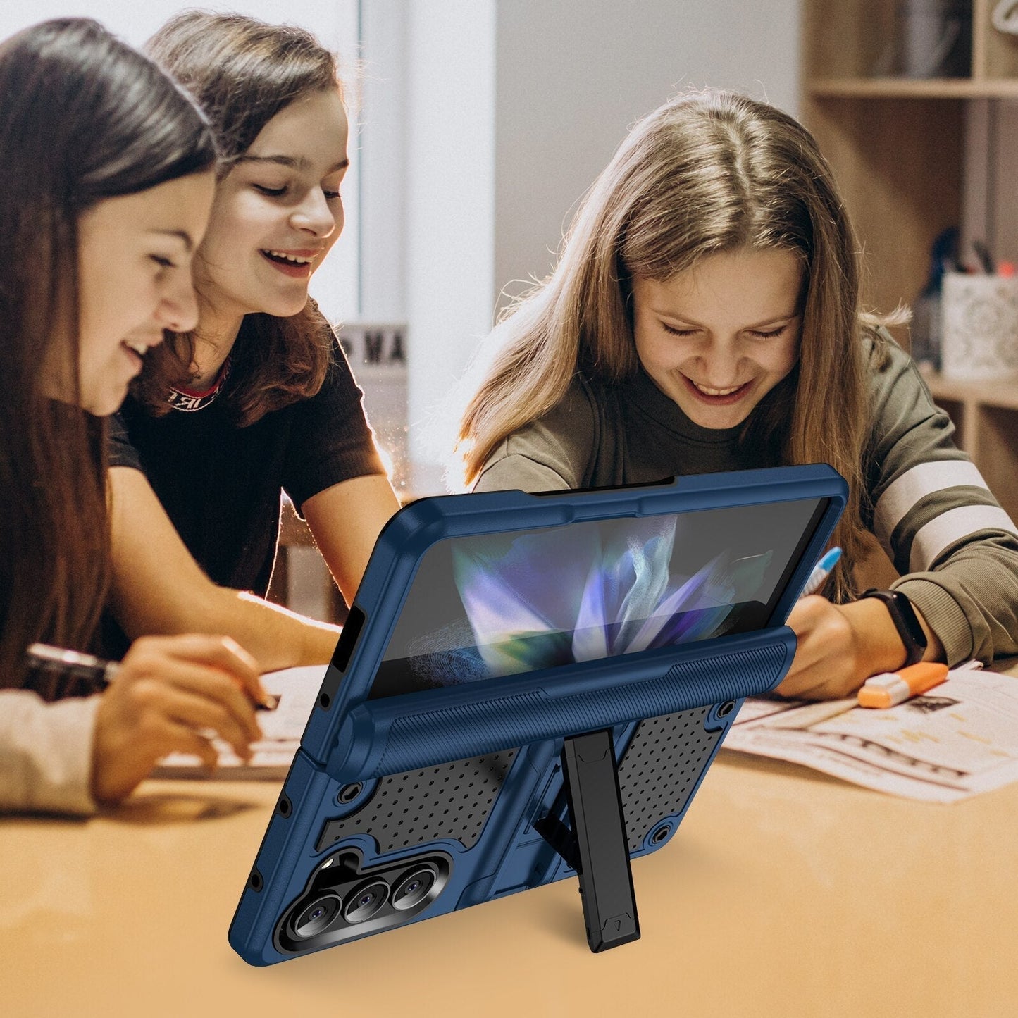 Anti-Dust Kickstand Case for Samsung Galaxy Z Fold