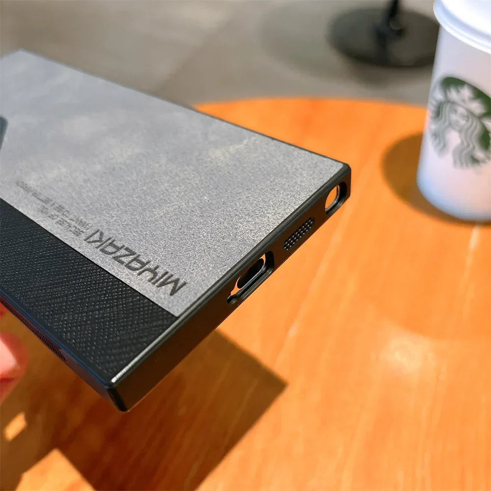 DuoLux™ Leather Case – Galaxy S21–S25 Series