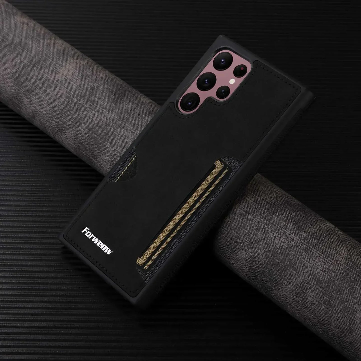 RetroVault™ Card Slot Leather Case