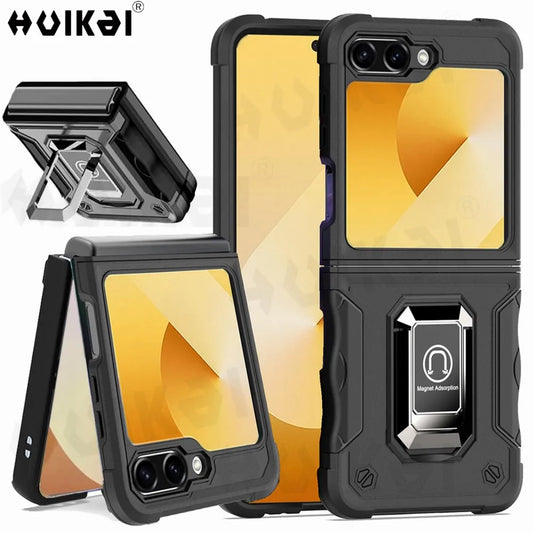 Military-Grade Armor Case for Galaxy Z Flip 3-7
