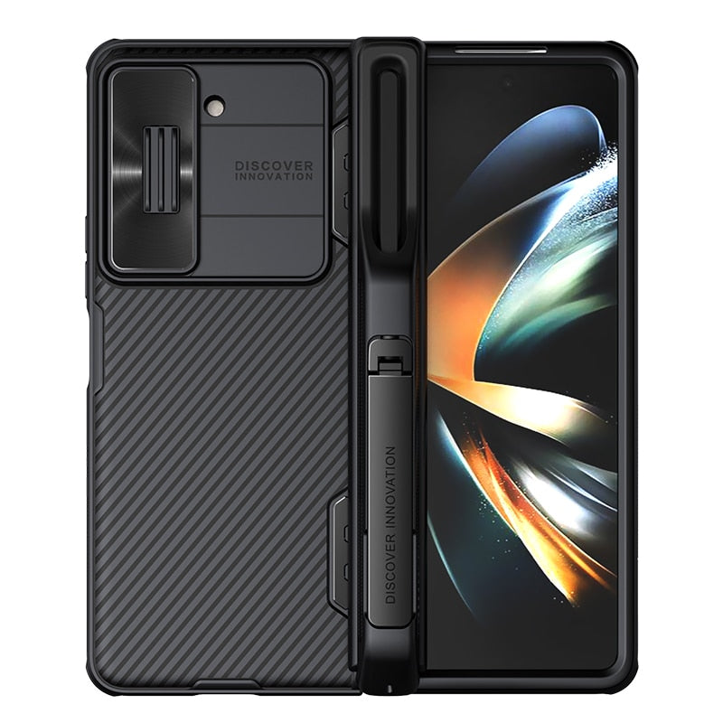 CamShield Case With S-Pen Holder & Slide Camera Protector For Samsung Galaxy Z Fold