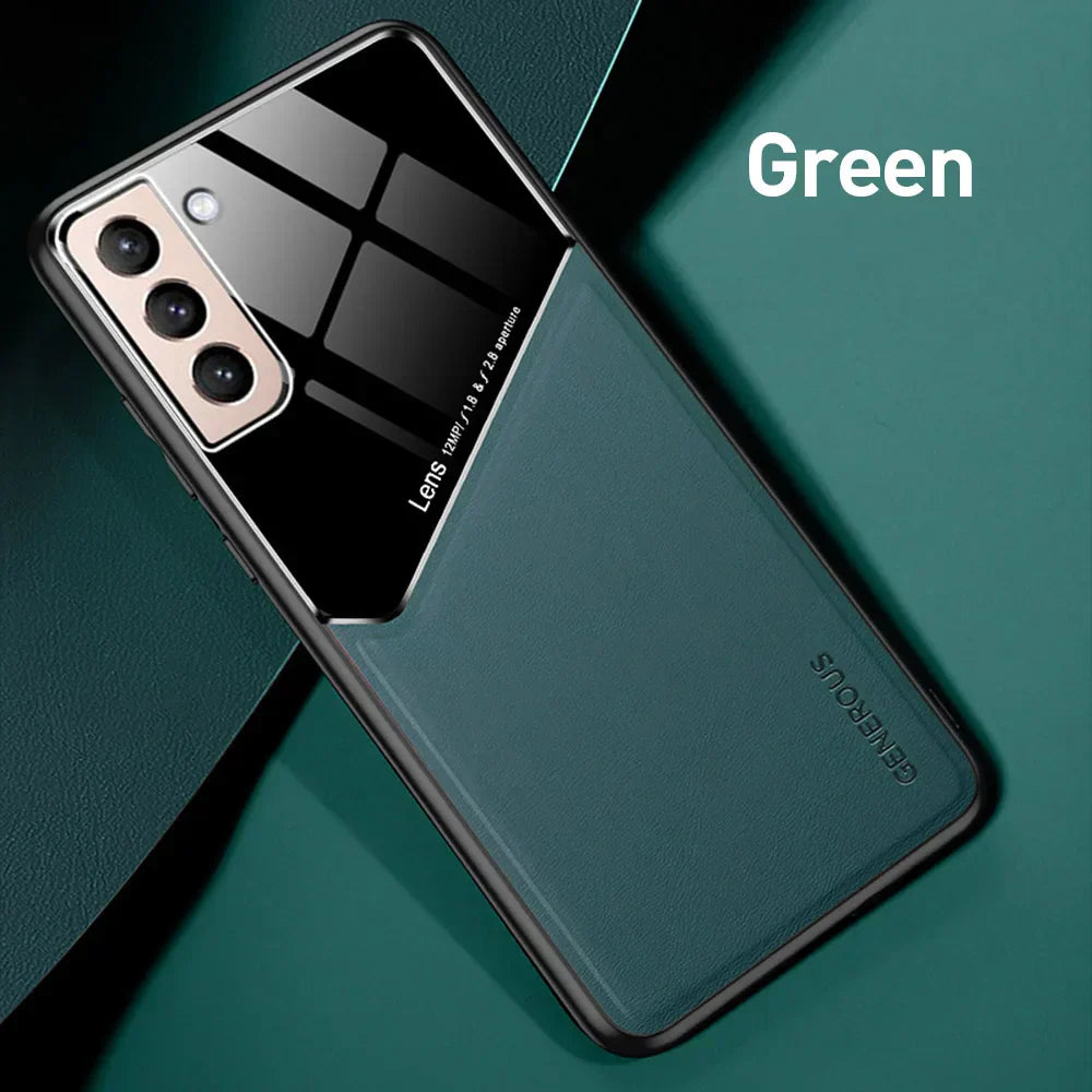 MagGrip™ Car Mount Leather Case – Samsung Galaxy S Series