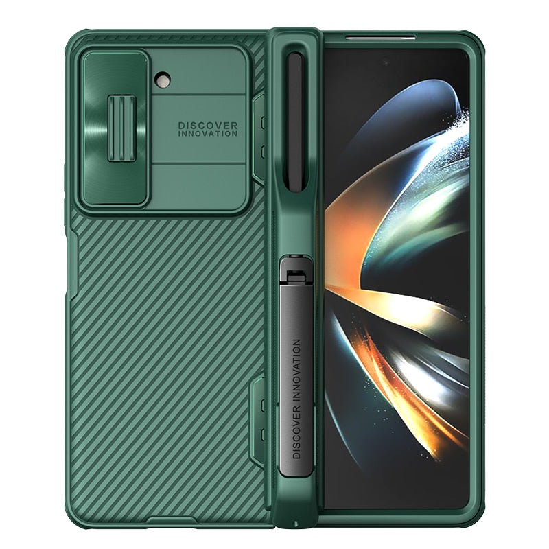 CamShield Case With S-Pen Holder & Slide Camera Protector For Samsung Galaxy Z Fold