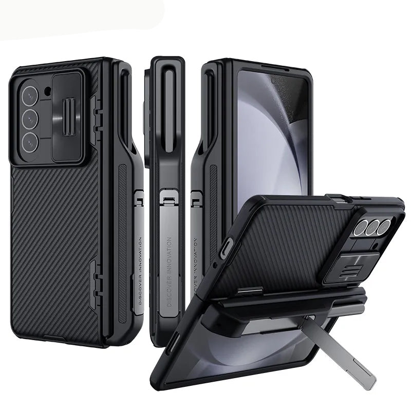 CamShield Case With S-Pen Holder & Slide Camera Protector For Samsung Galaxy Z Fold